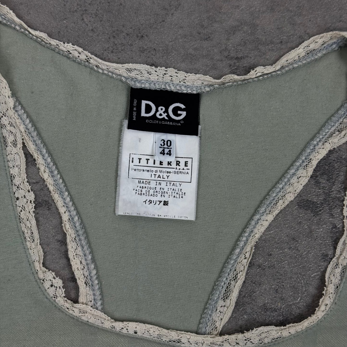 Dolce&Gabbana Y2K Tank Top - M
