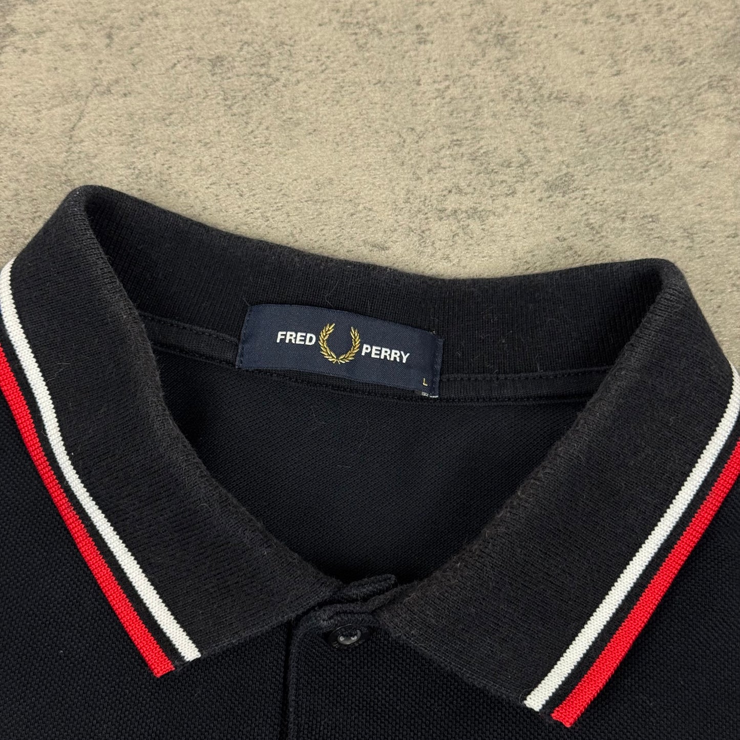 Fred Perry Polo Shirt - L
