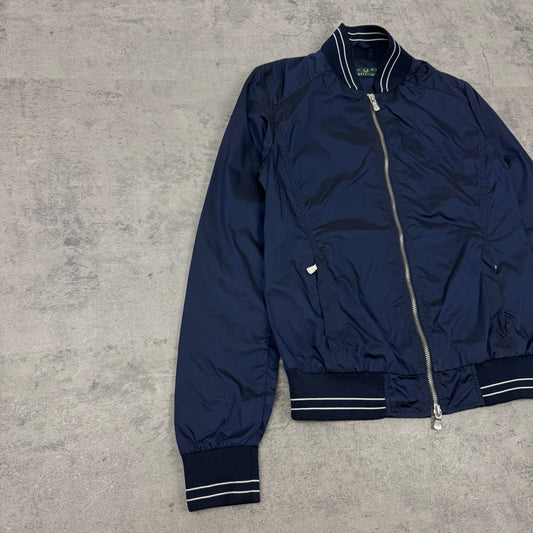 Fred Perry Nylon Bomber Jacket - S