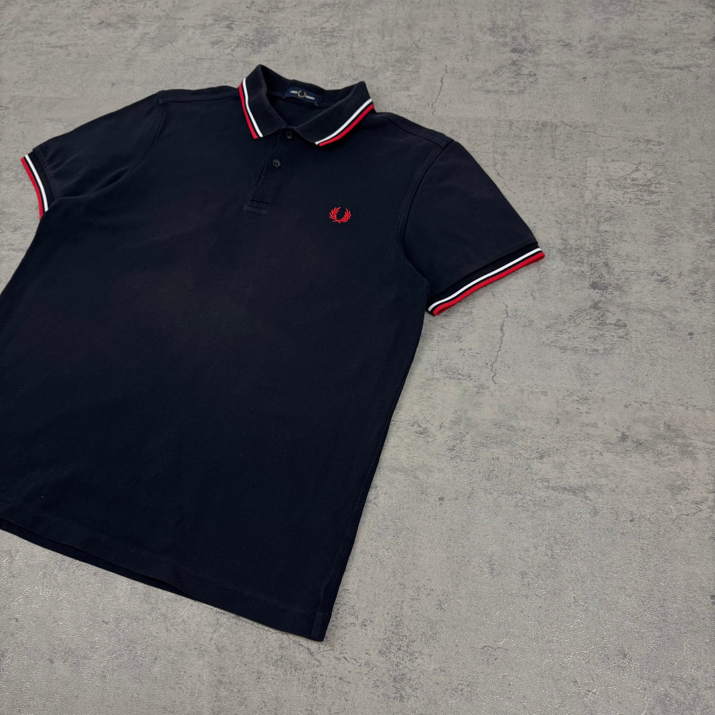 Fred Perry Polo Shirt - L