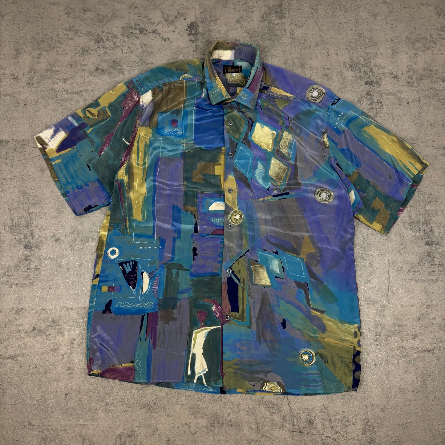 Gucci Vintage Abstract Shirt - M/L