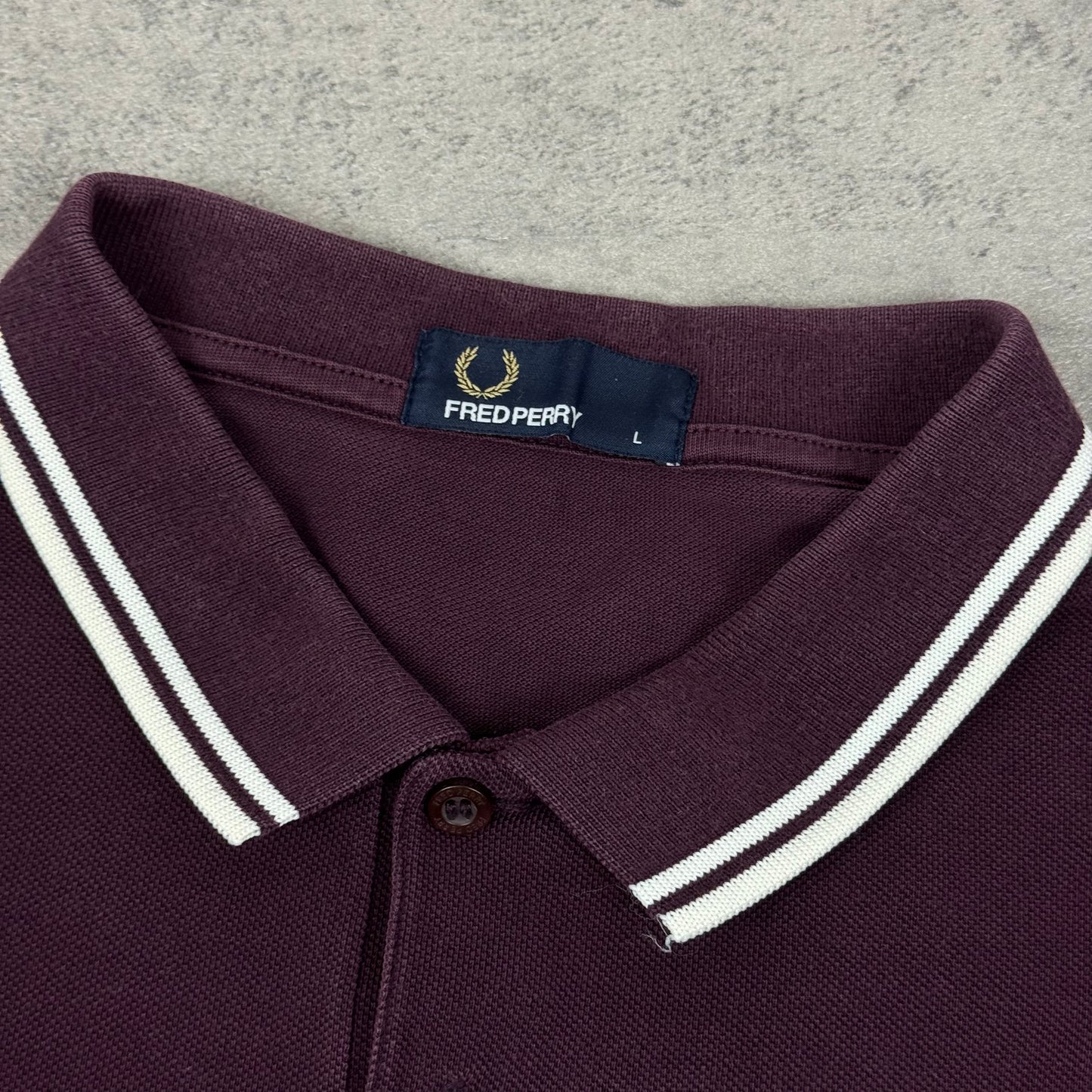 Fred Perry Polo Shirt - L
