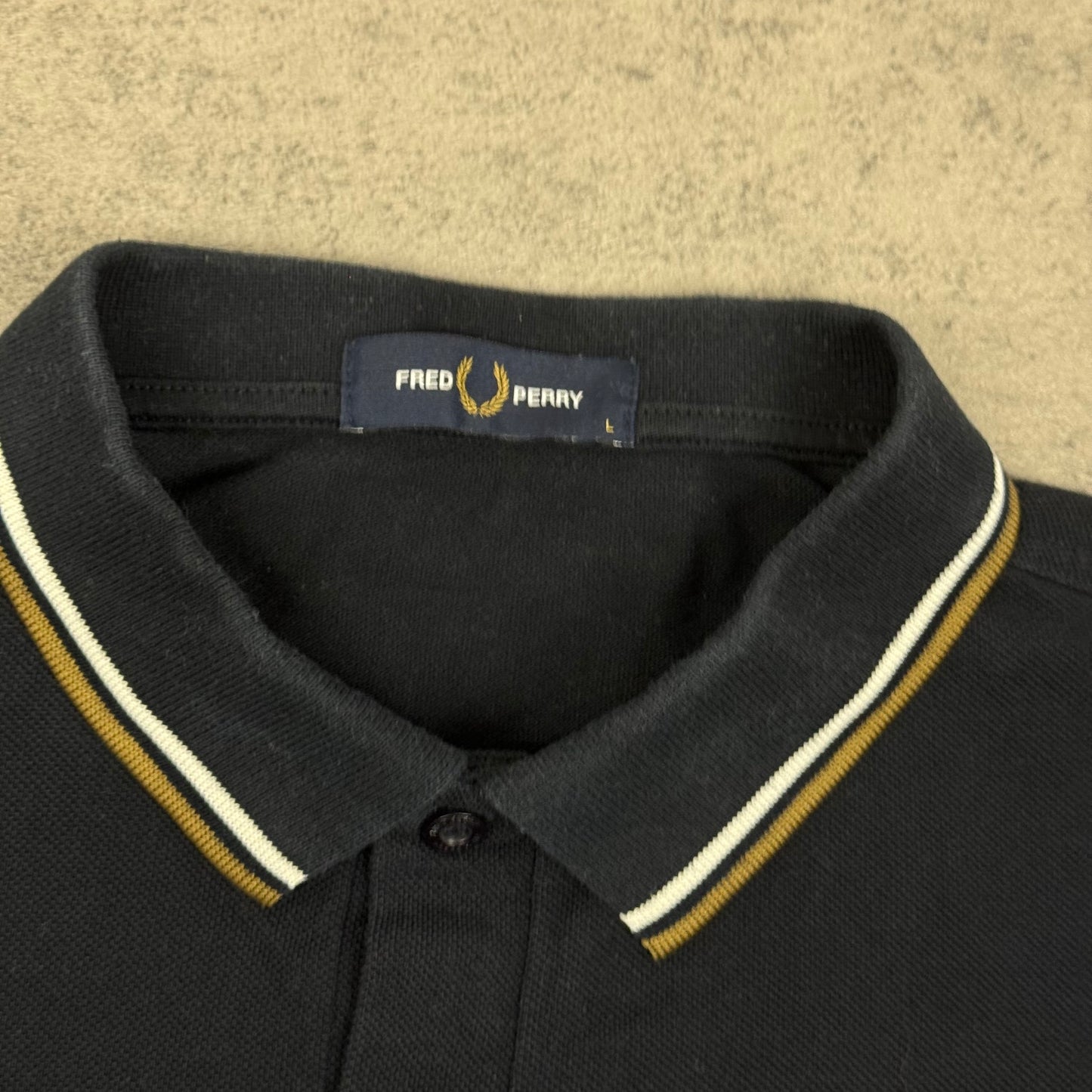 Fred Perry Polo Shirt - L
