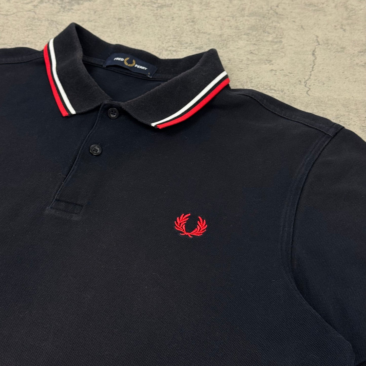 Fred Perry Polo Shirt - L