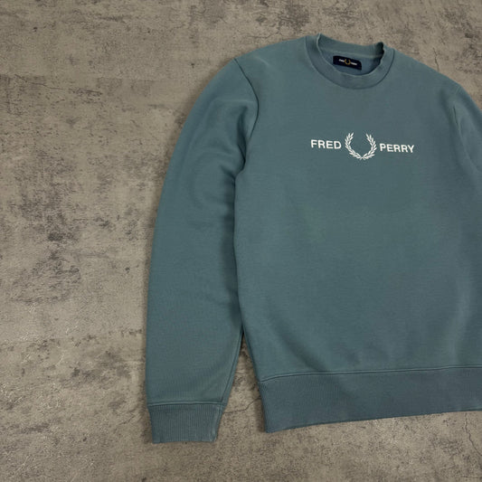 Fred Perry Big Logo Pullover - S