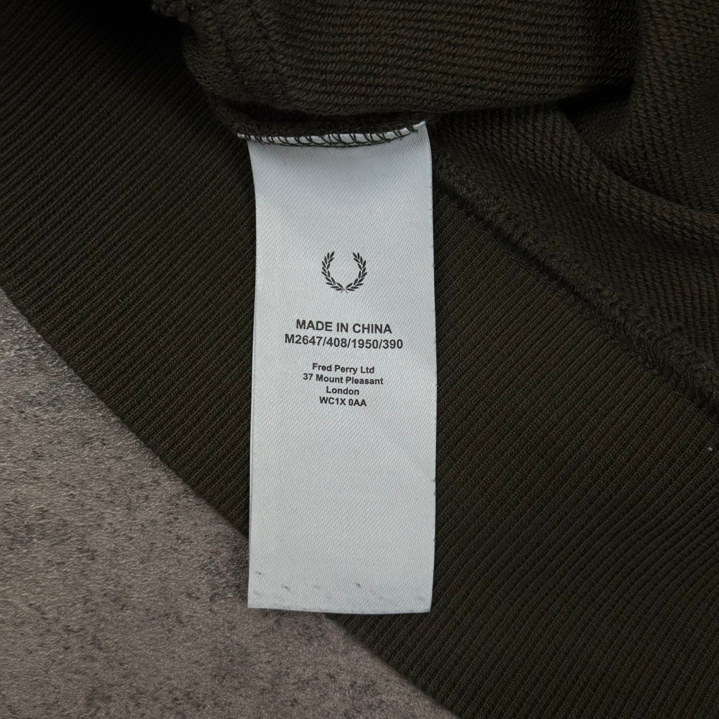 Fred Perry Hoodie - S