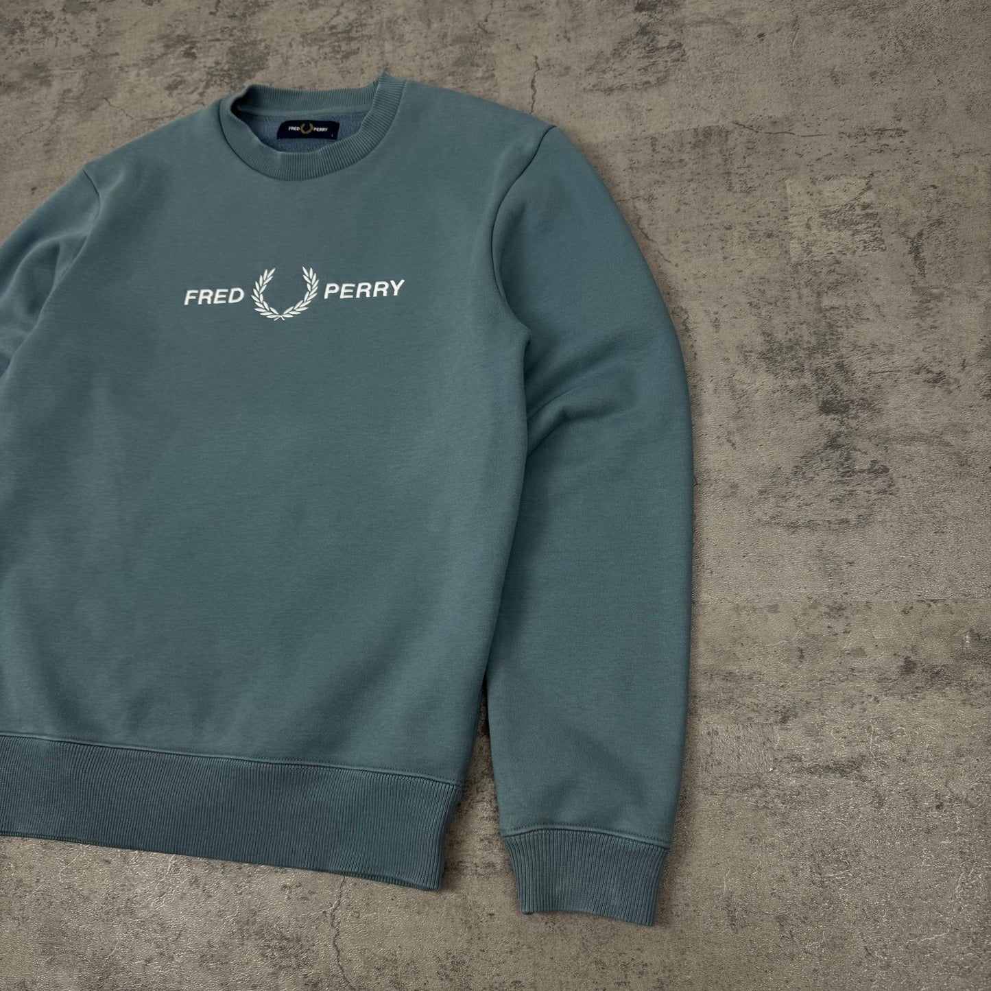 Fred Perry Big Logo Pullover - S