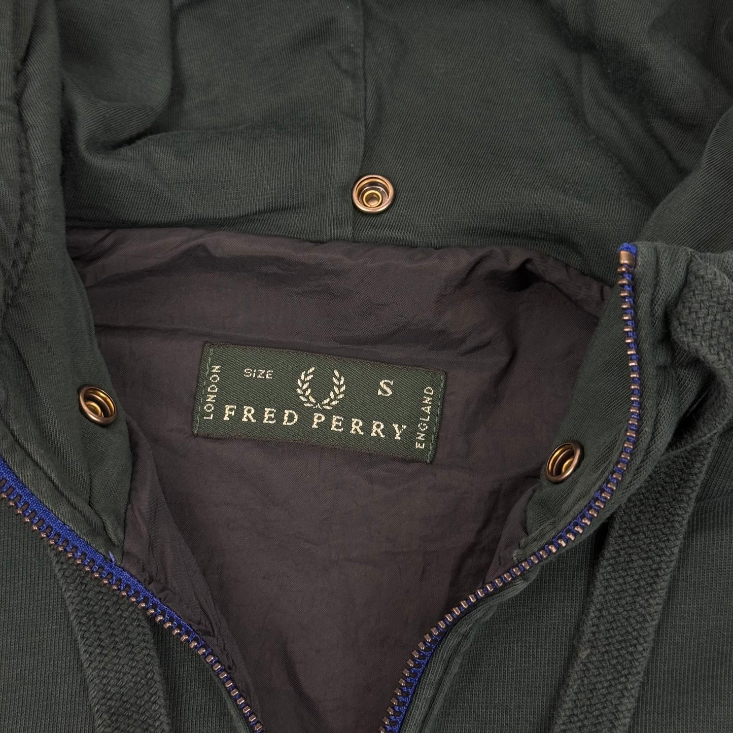 Fred Perry Zip Hoodie - S