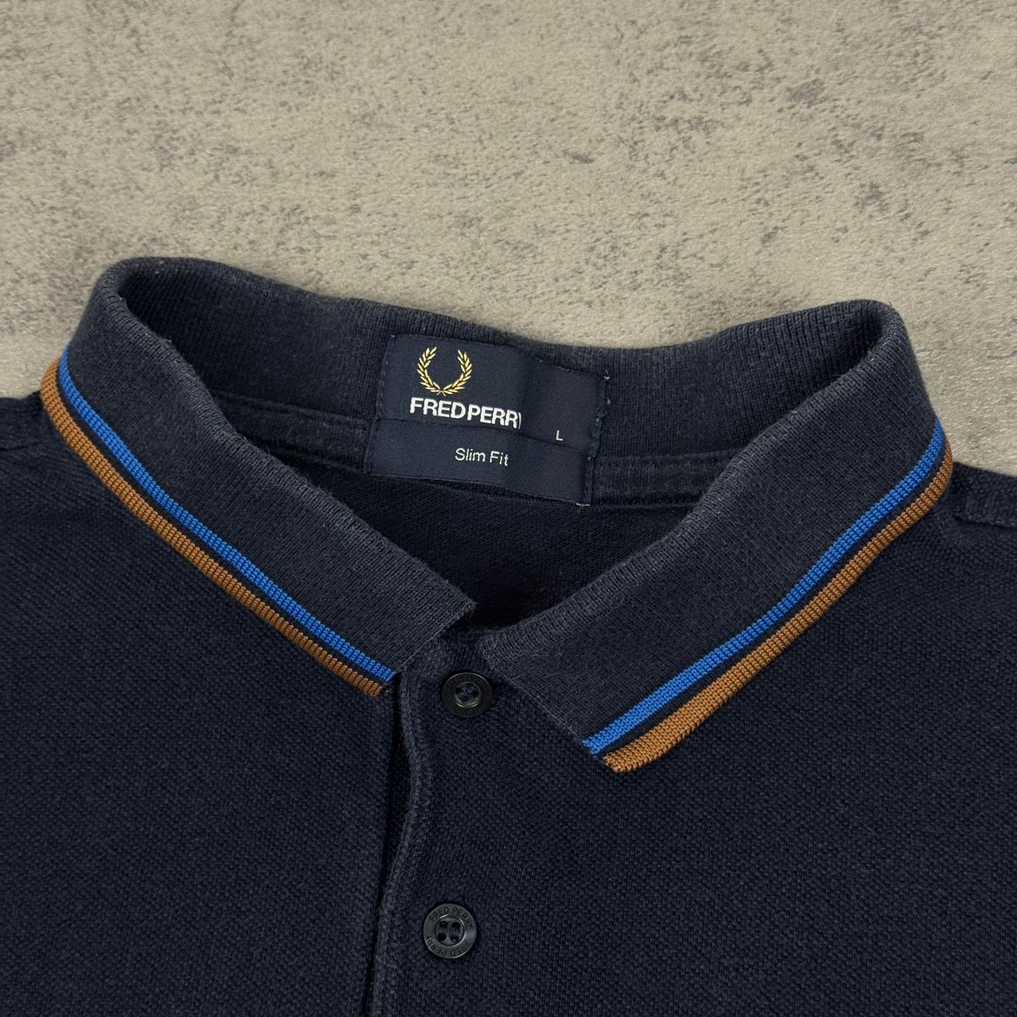Fred Perry Polo Shirt - L