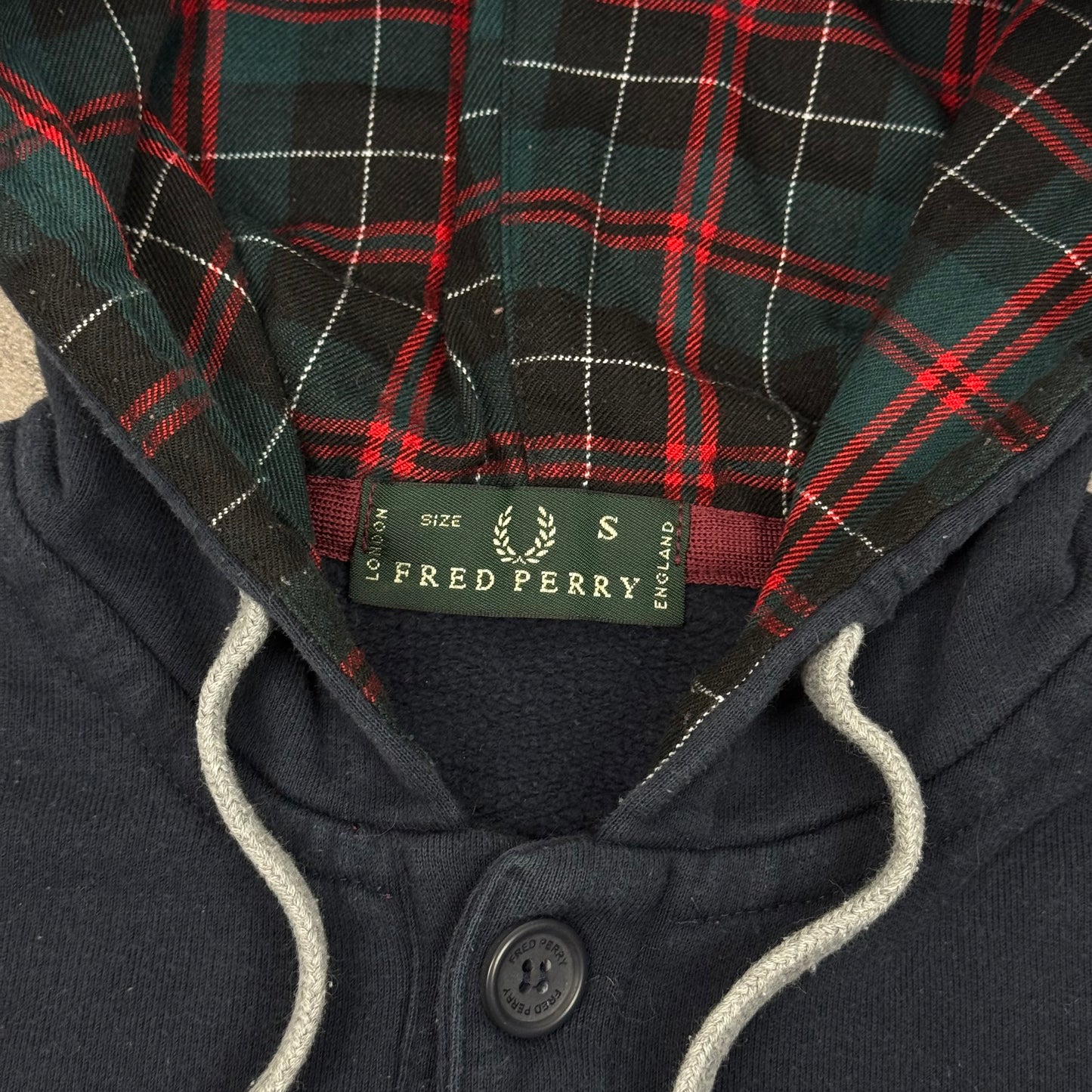 Fred Perry Hoodie - S