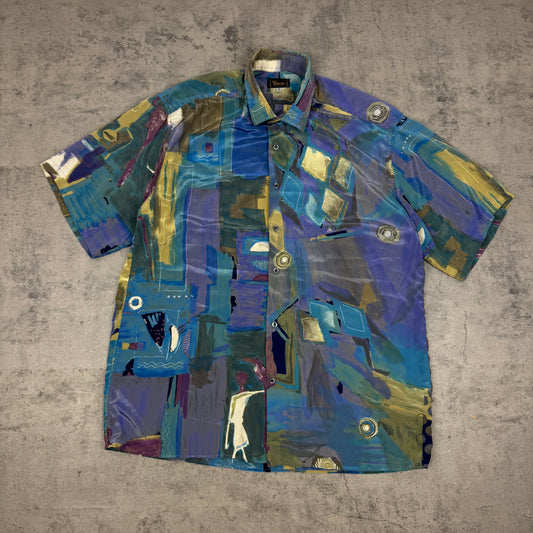 Gucci Vintage Abstract Shirt - M/L