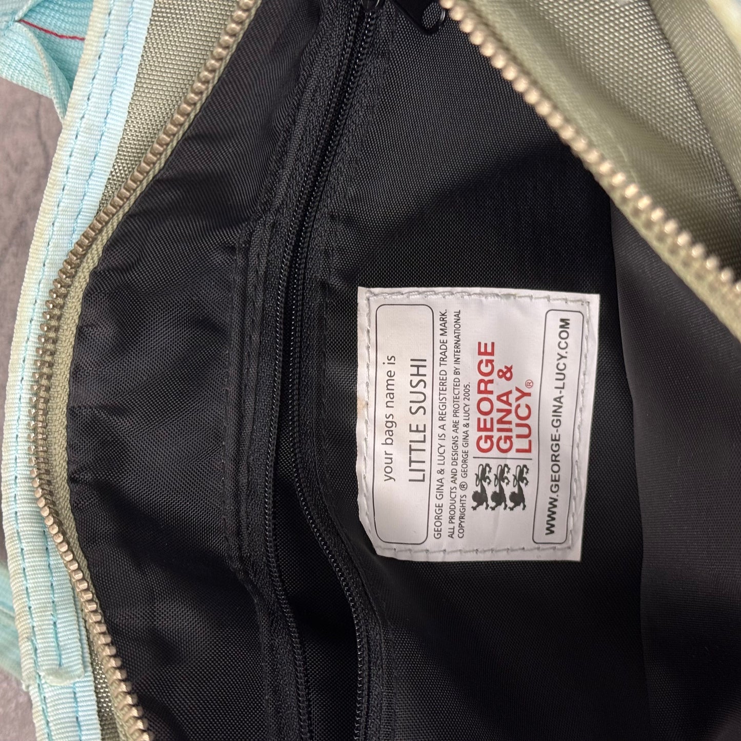 Geroge Gina & Lucy Little Sushi Bags