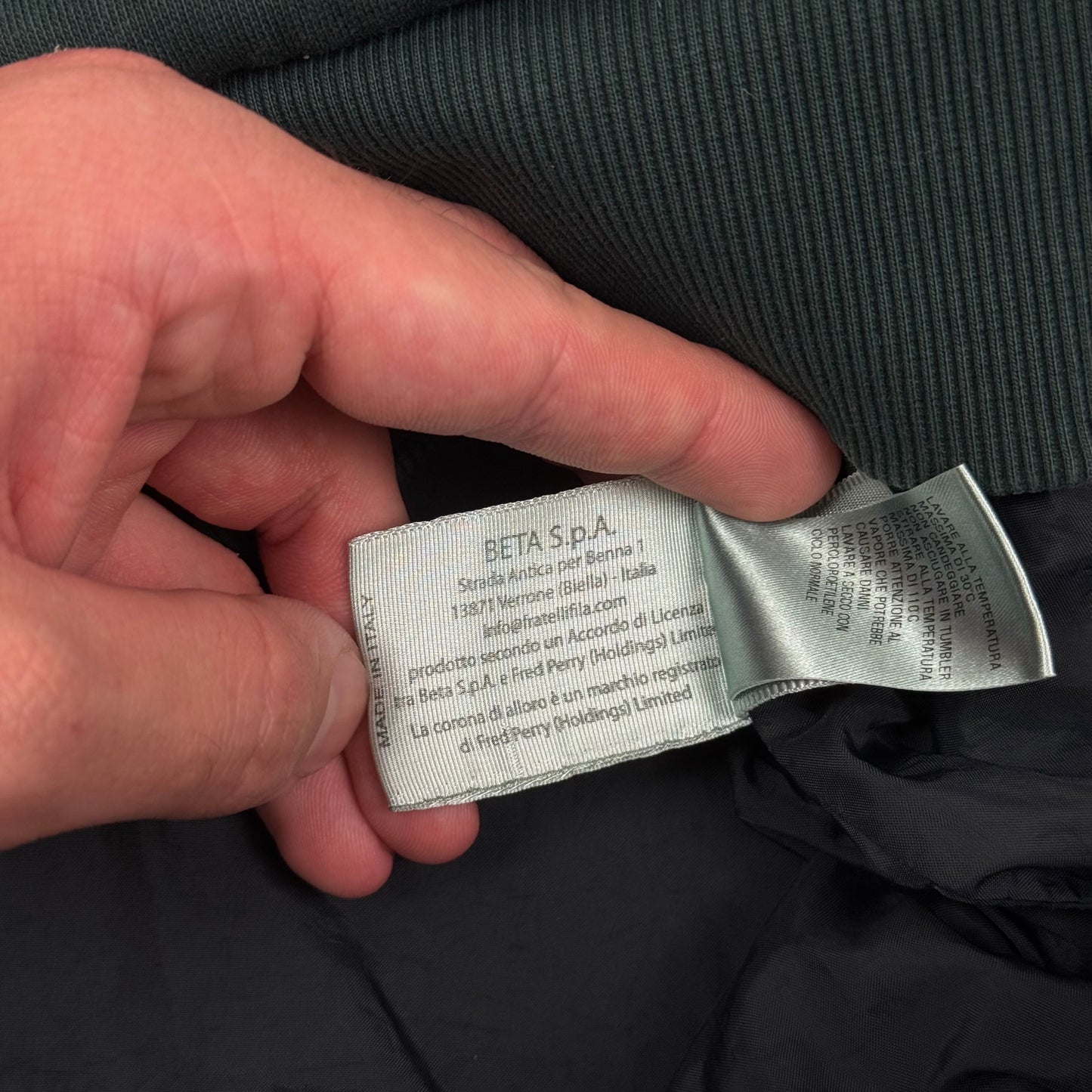 Fred Perry Zip Hoodie - S