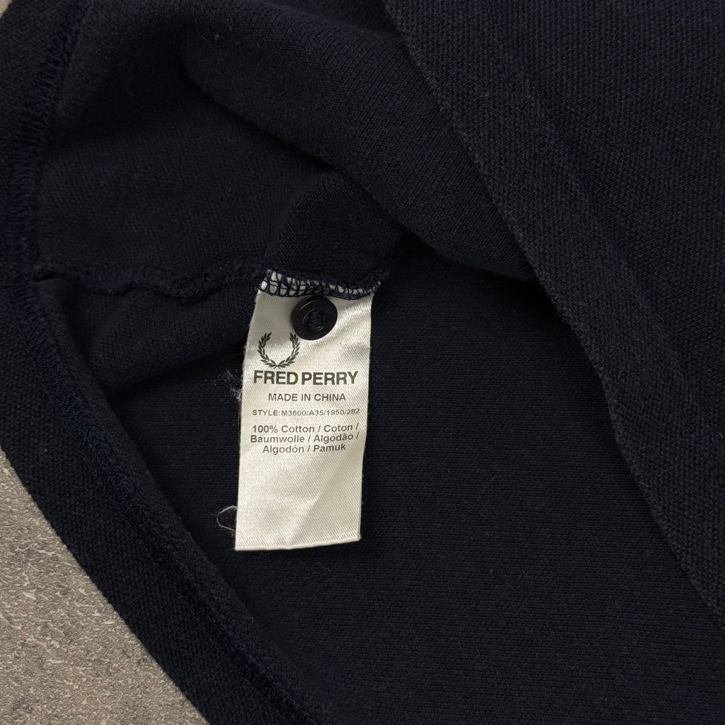 Fred Perry Polo Shirt - L