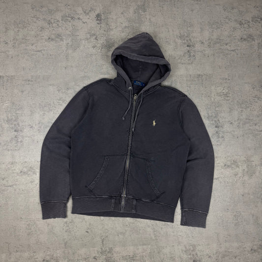Y2k Polo Ralph Lauren Zip Hoodie - M
