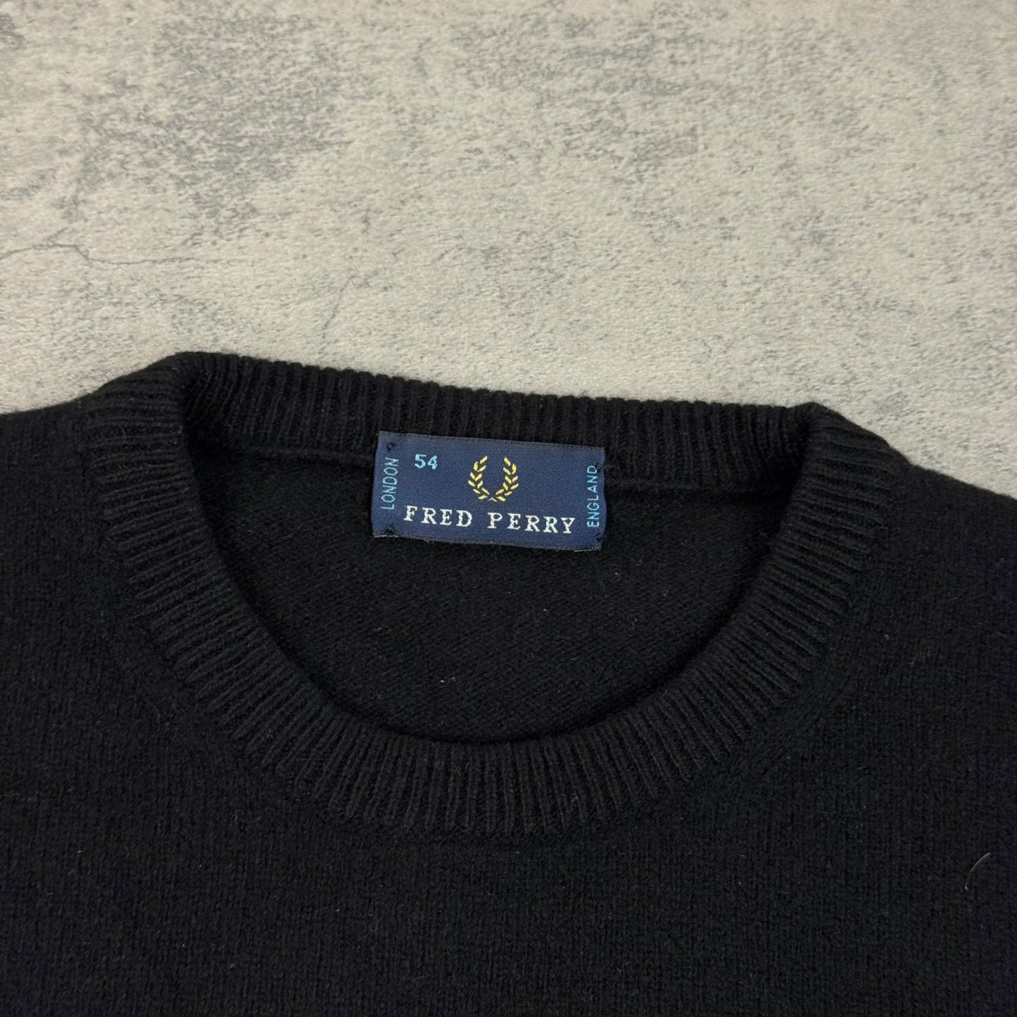 Fred Perry Wool Pullover - M