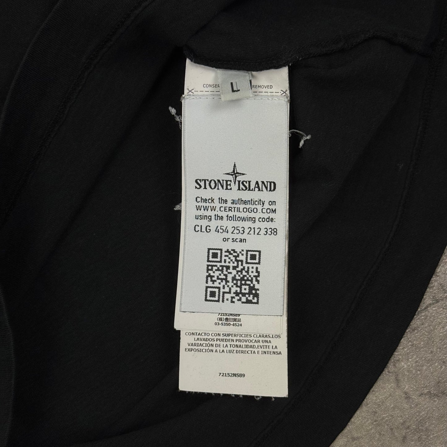 Stone Island Print T-Shirt - L