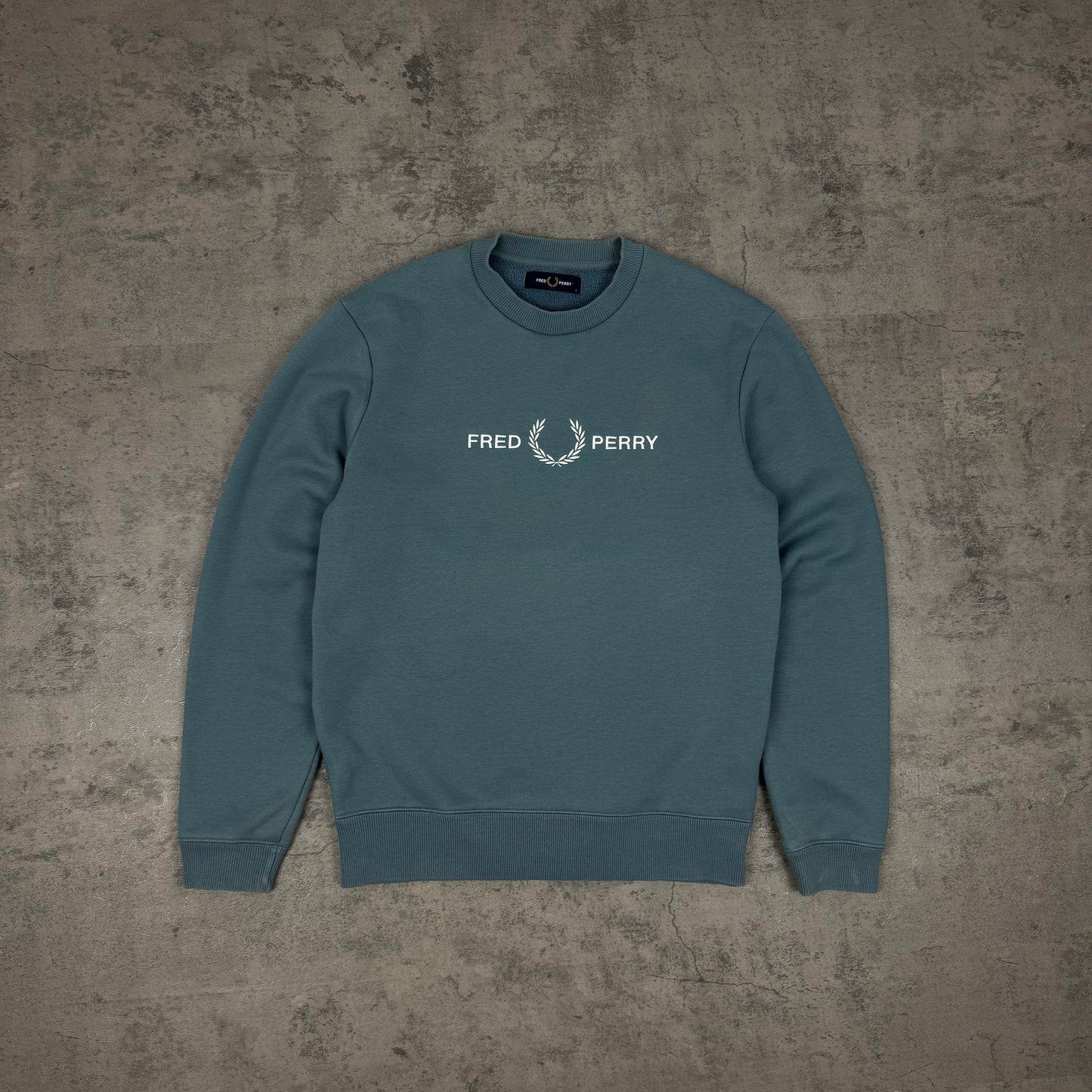 Fred Perry Big Logo Pullover - S