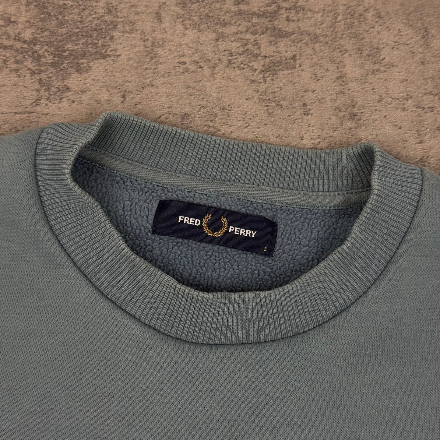 Fred Perry Big Logo Pullover - S