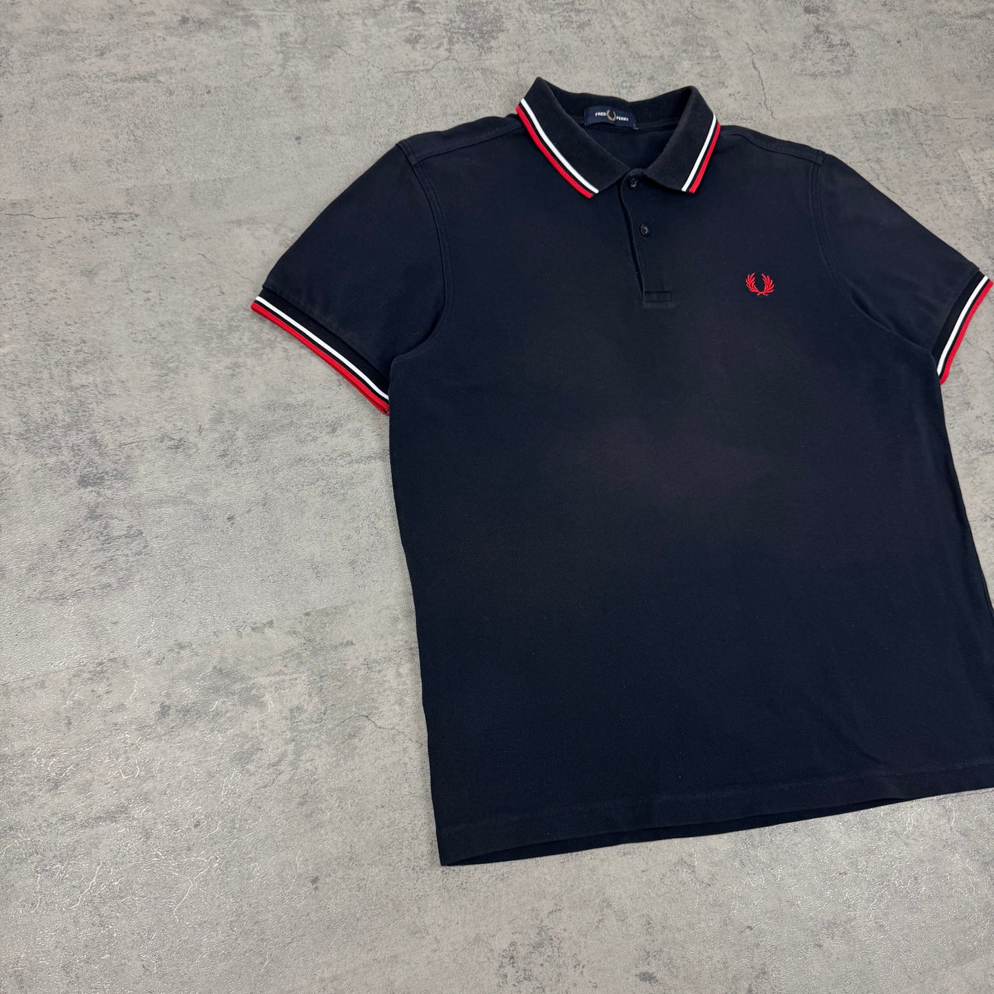 Fred Perry Polo Shirt - L