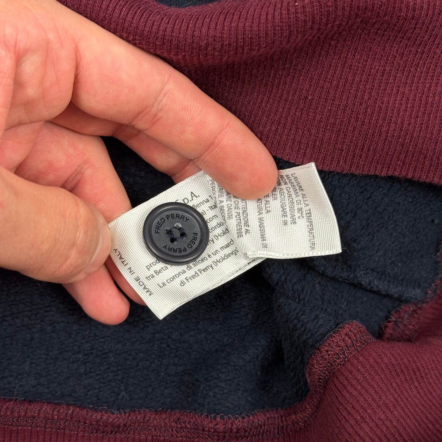 Fred Perry Hoodie - S