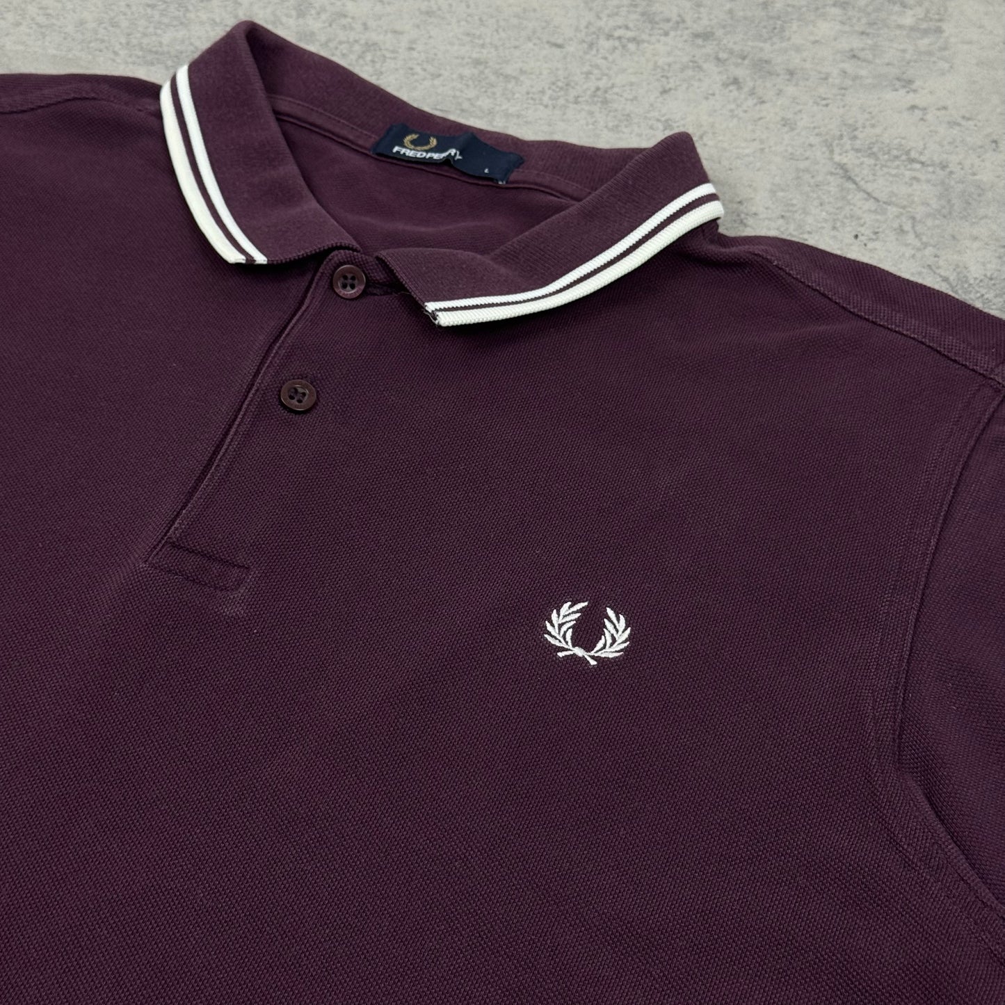 Fred Perry Polo Shirt - L