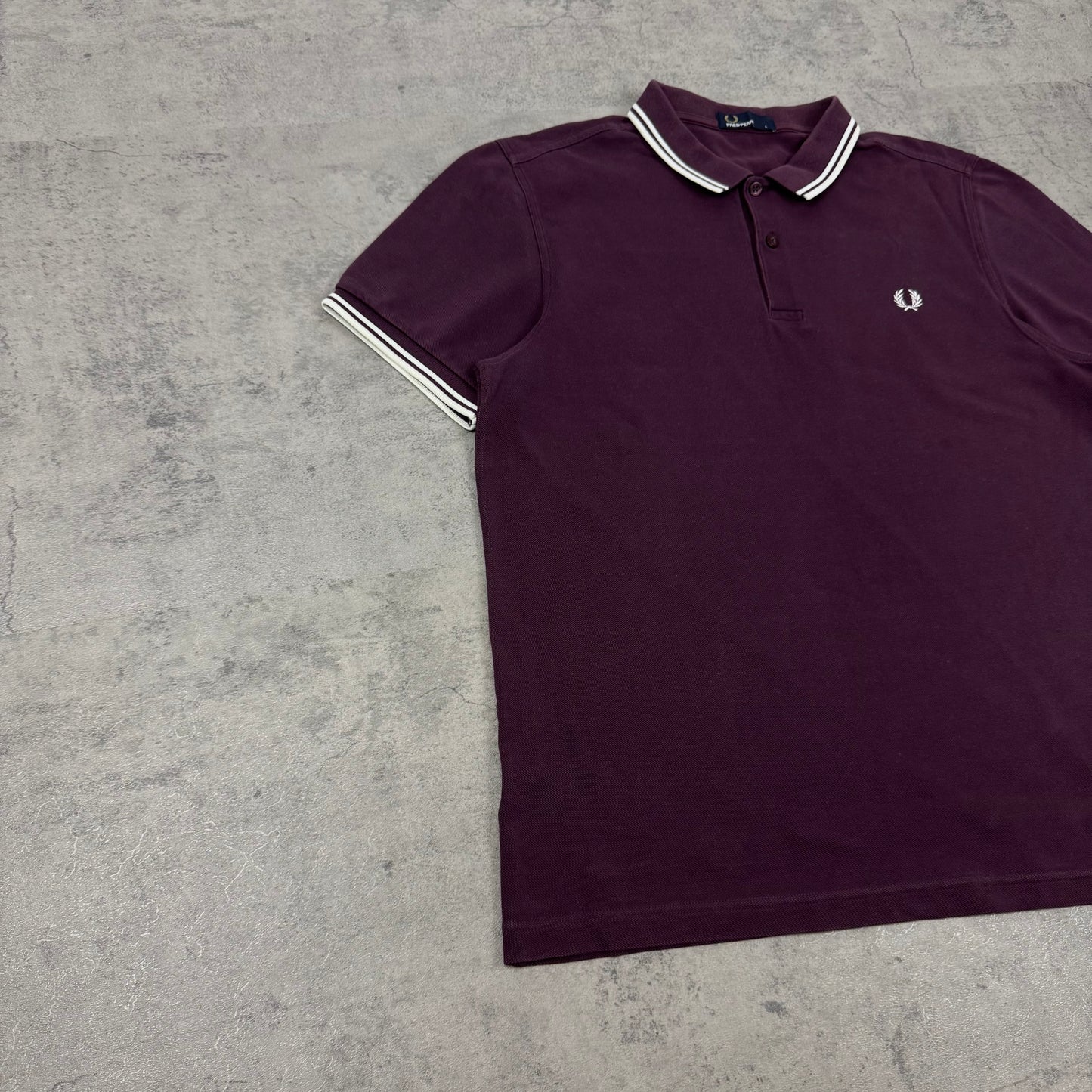 Fred Perry Polo Shirt - L