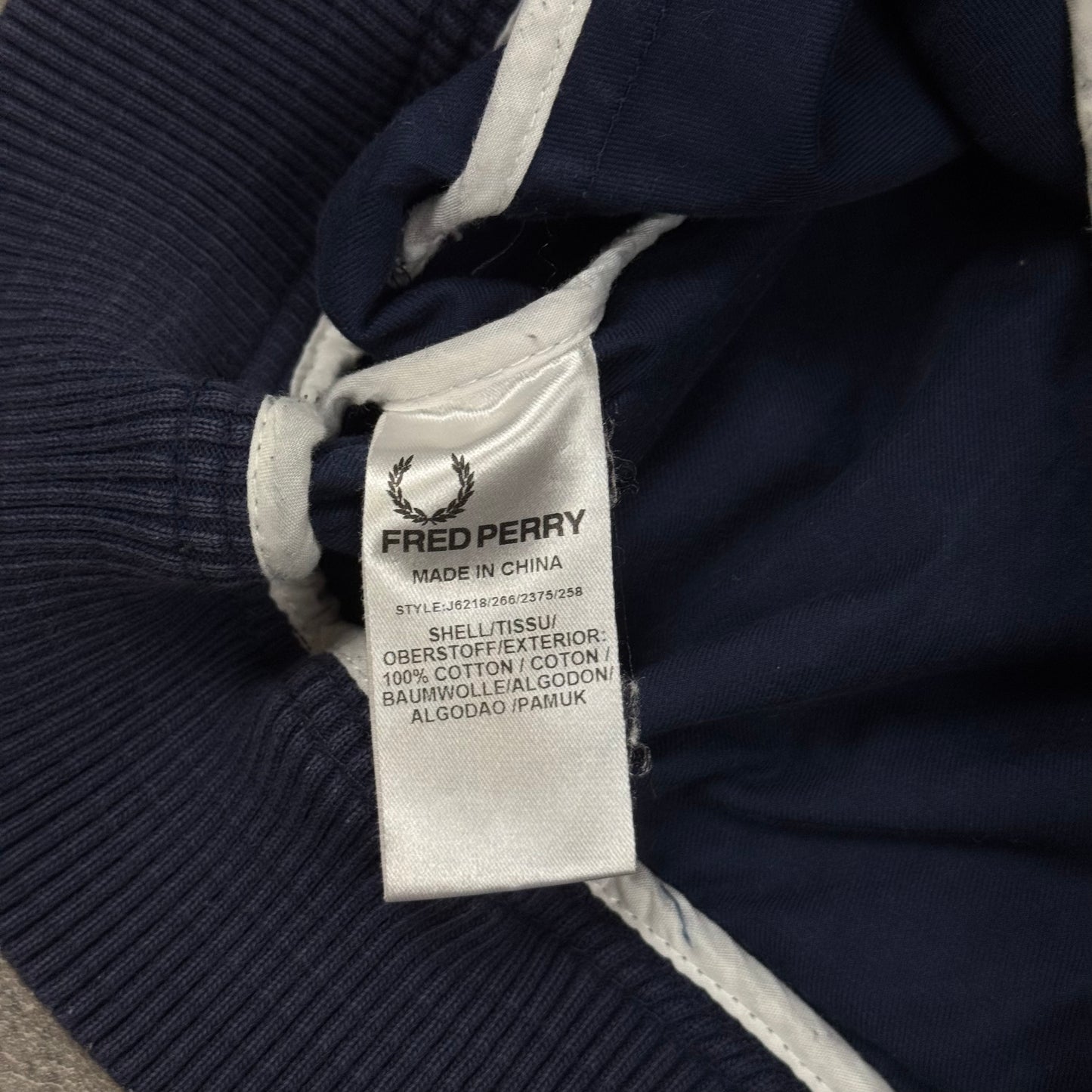 Fred Perry Bomber Jacket - M