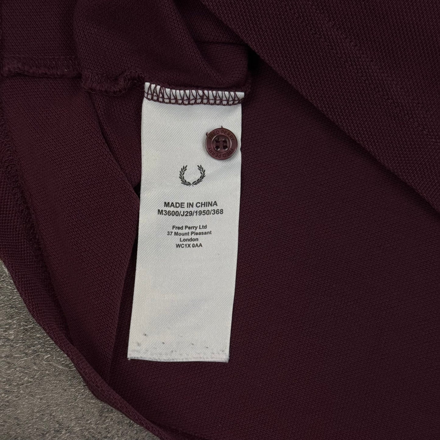 Fred Perry Polo Shirt - M