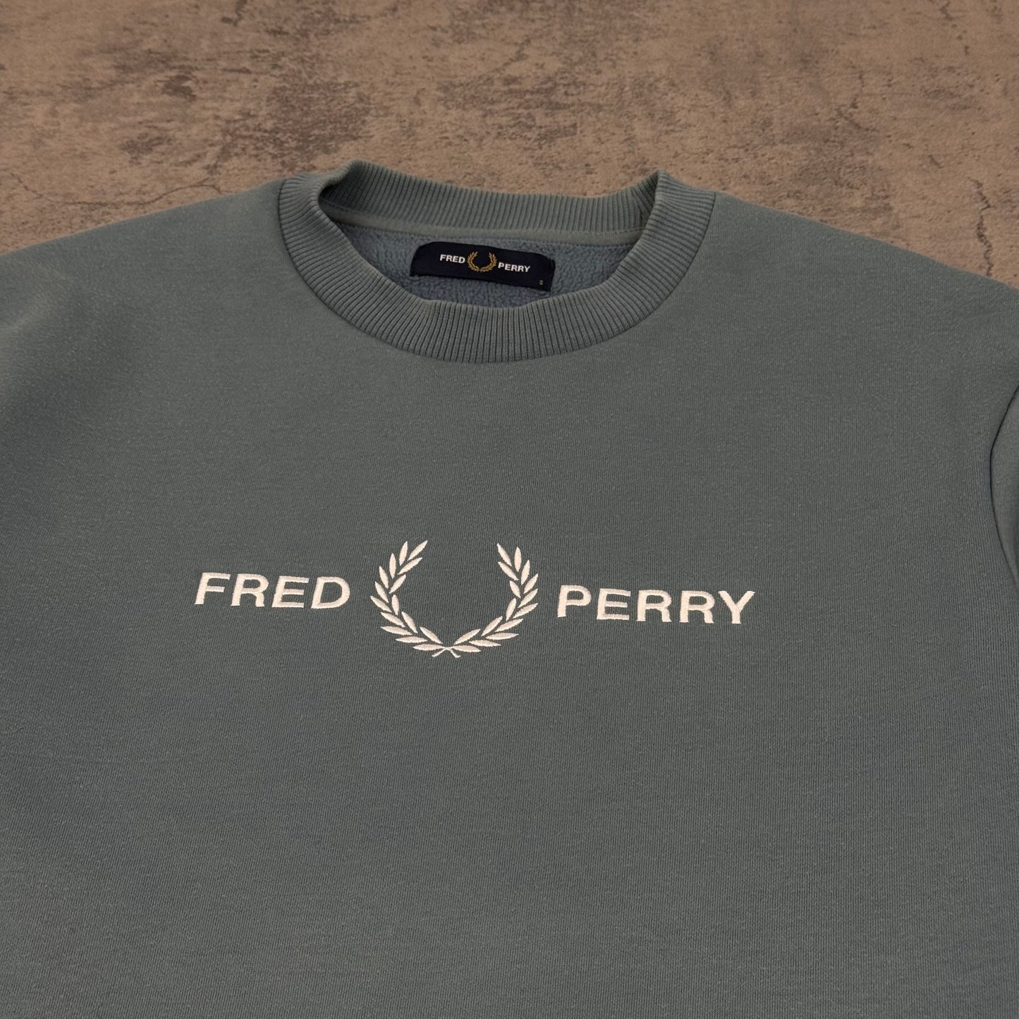 Fred Perry Big Logo Pullover - S