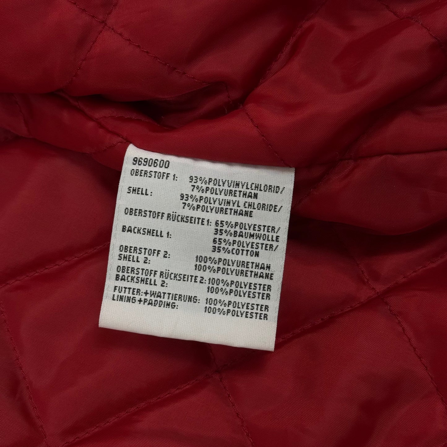 Leather Racing Jacket - M