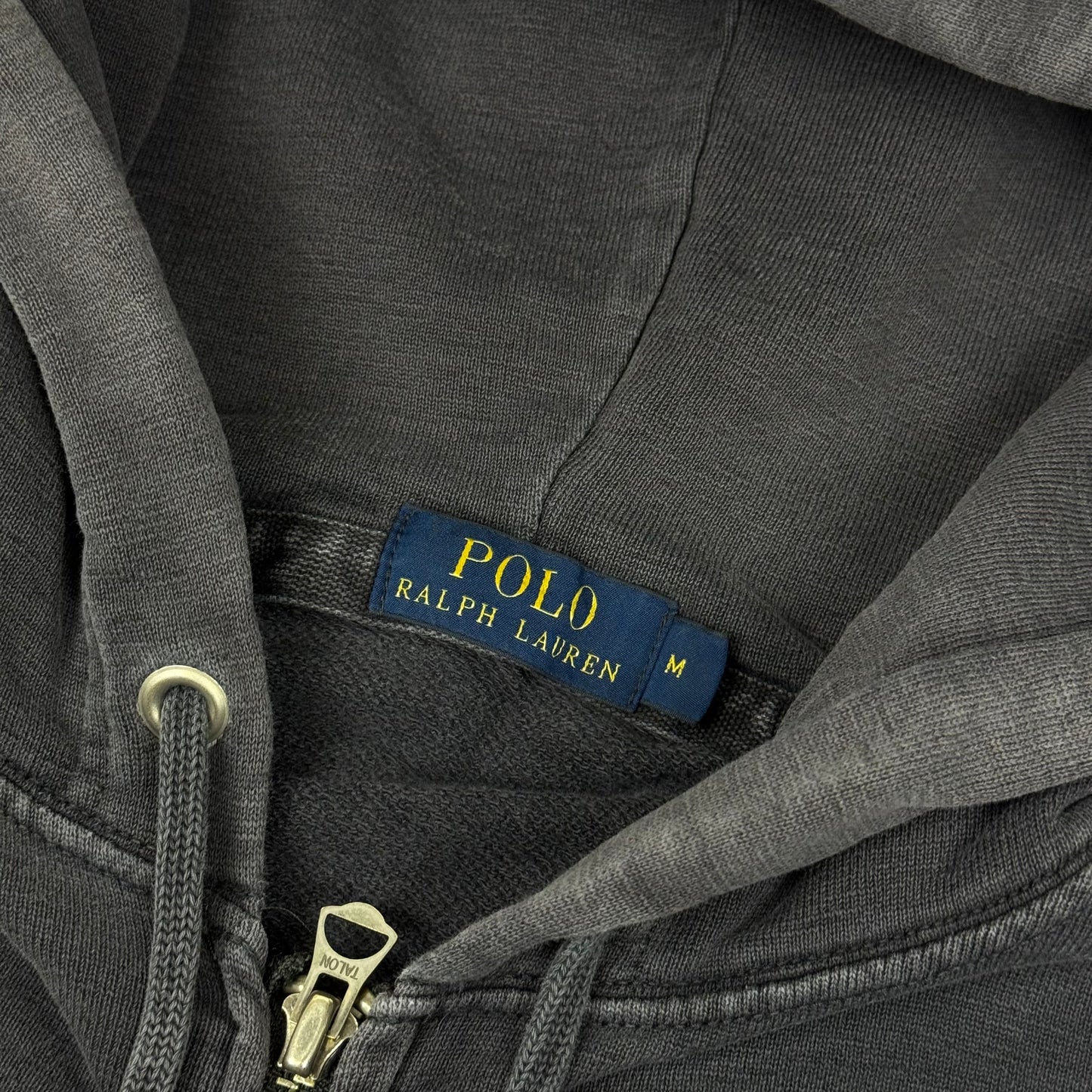 Y2k Polo Ralph Lauren Zip Hoodie - M