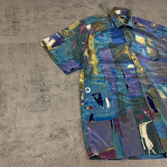 Gucci Vintage Abstract Shirt - M/L
