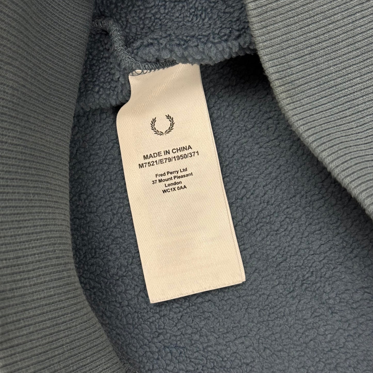 Fred Perry Big Logo Pullover - S