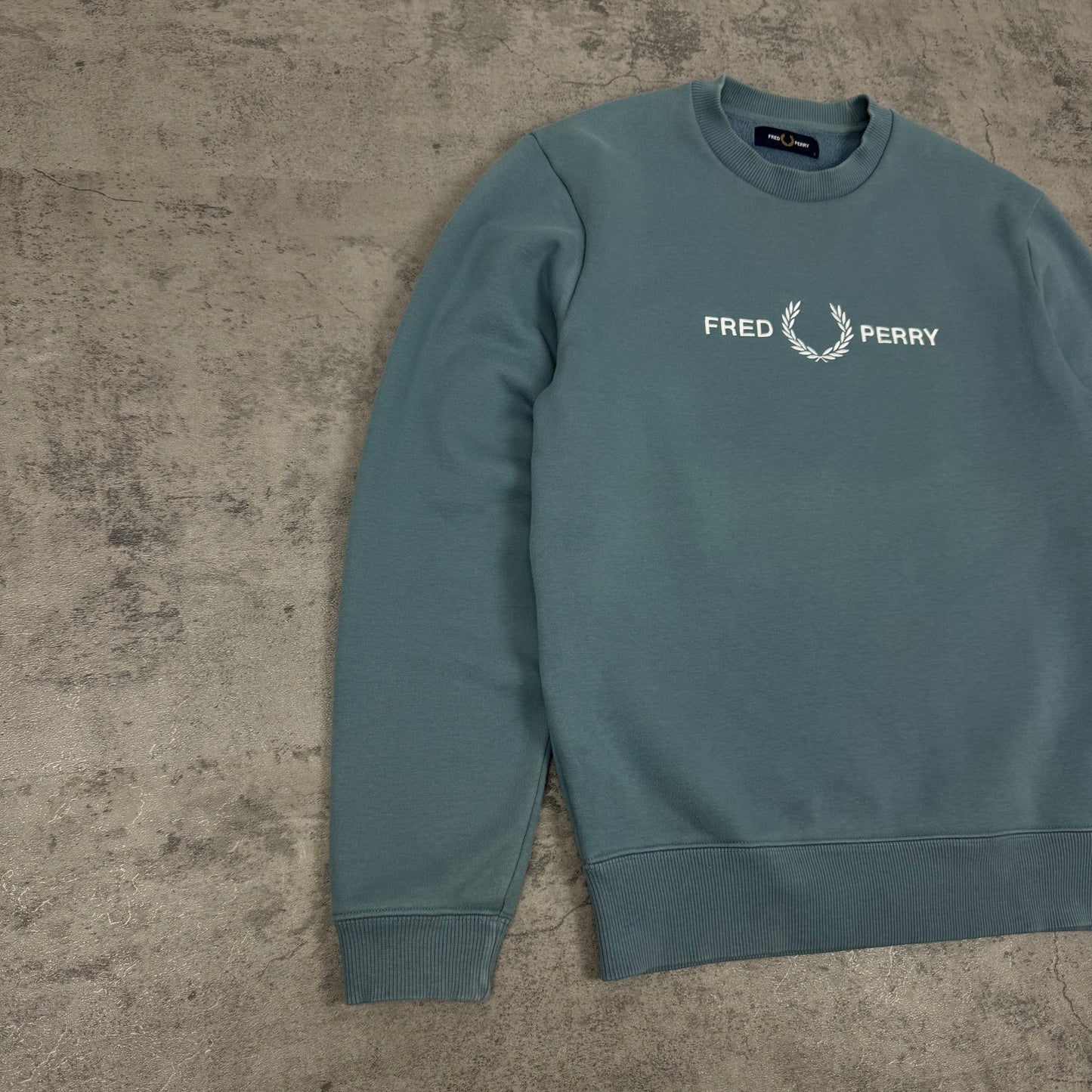 Fred Perry Big Logo Pullover - S