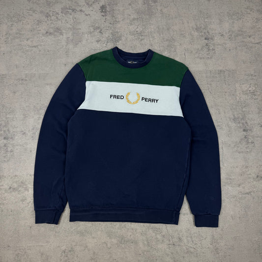 Fred Perry Big Logo Pullover - S