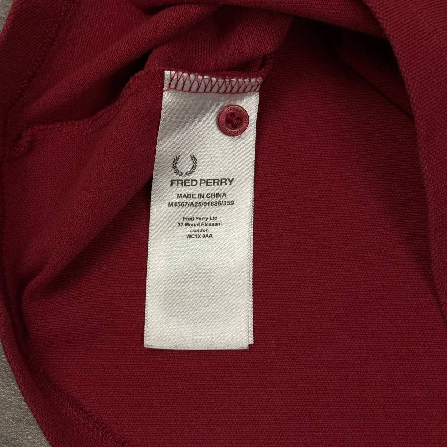 Fred Perry Polo Shirt - S