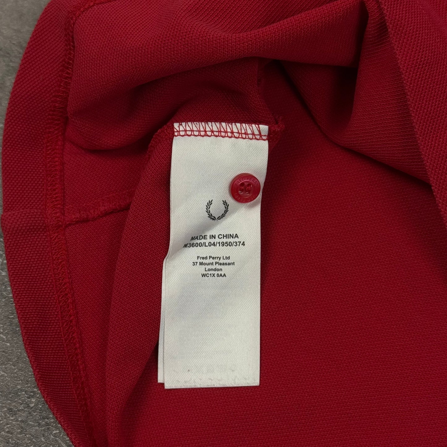 Fred Perry Polo Shirt - M